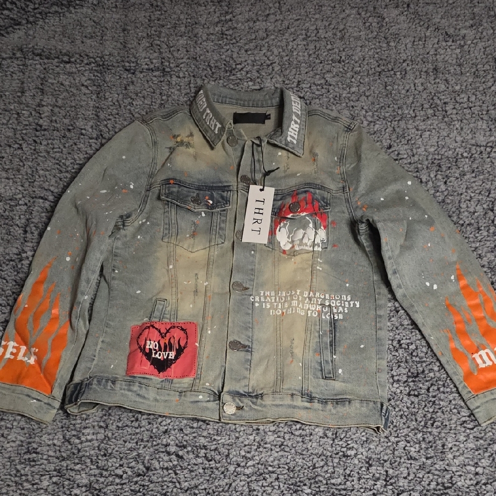 THRT DENIM JACKET, Med